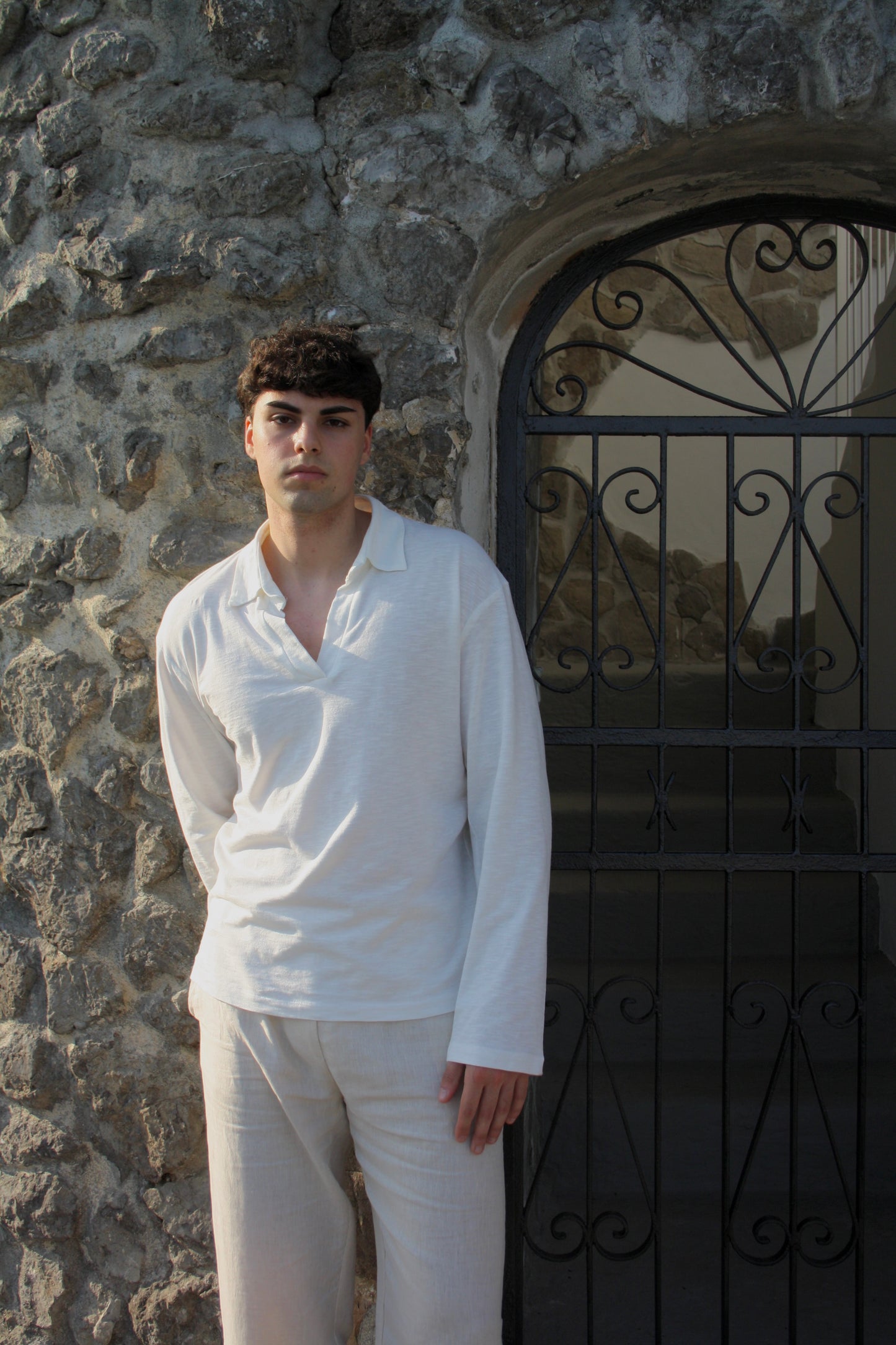 Polo Bianca in Cotone
