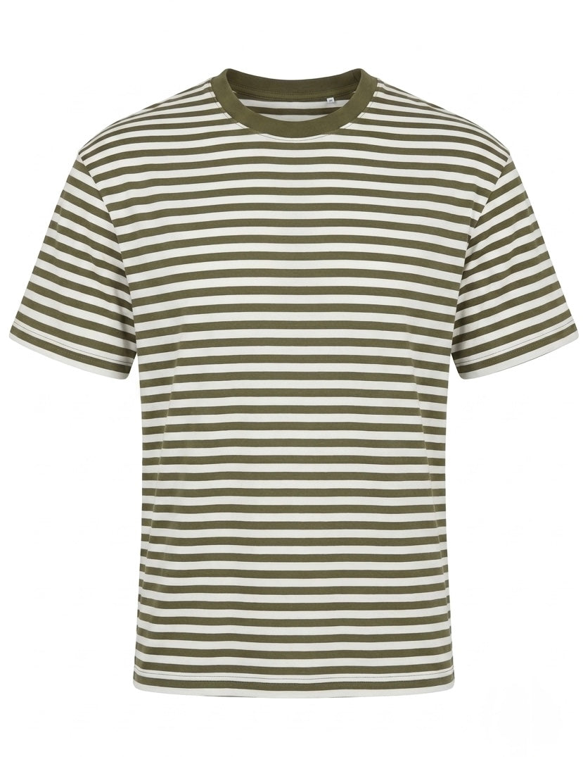 T-shirt Righe Verdi