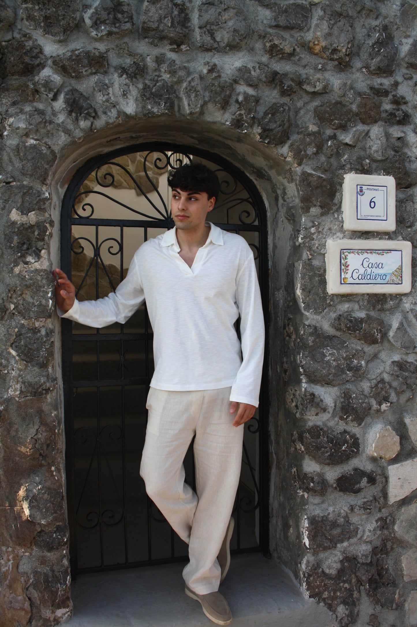 Polo Bianca in Cotone